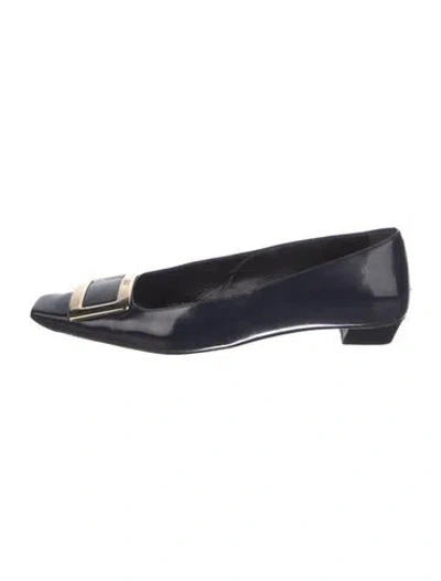 Pre-owned Roger Vivier Patent Leather Pumps In Blue