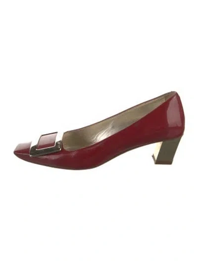 Pre-owned Roger Vivier Patent Leather Pumps In Multi