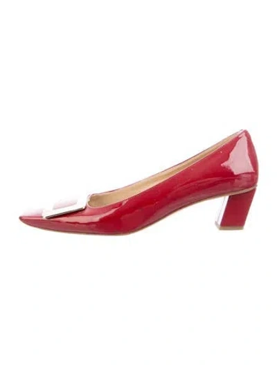 Pre-owned Roger Vivier Patent Leather Pumps In Multi
