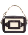 Roger Vivier Patent Pouch In Black