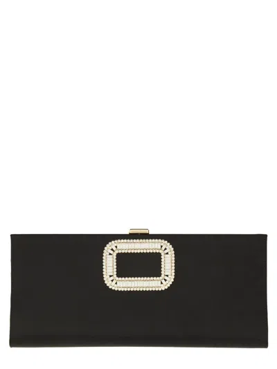 Roger Vivier "pilgrim" Buckle Clutch Bag