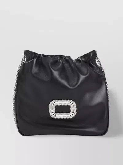 Roger Vivier Pilgrim Crystal Mini Clutch