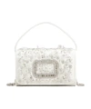 Roger Vivier Pilgrim Extra-small Shoulder Bag In Cream