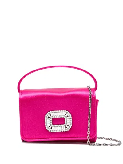 Roger Vivier Pilgrim Mini Bag In Pink