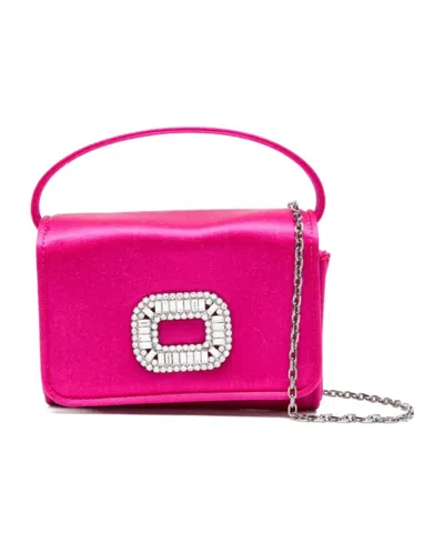 Roger Vivier Pilgrim Mini Bag In Pink