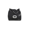 Roger Vivier Pilgrim Crystal Mini Clutch In Black