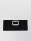 Roger Vivier Pilgrim Small Clutch In Black