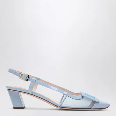 ROGER VIVIER ROGER VIVIER PLACID BLUE BELLE VIVIER SLINGBACK PUMPS