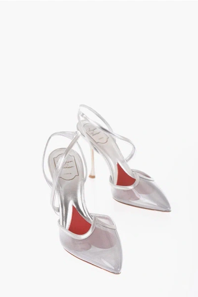 Roger Vivier Pointed I Love Viver Pumps Heel 11 Cm In White