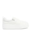 Roger Vivier Platform Sneakers Featuring Pull Tab In White