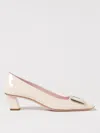 Roger Vivier Trompette 45 Pumps In Neutral