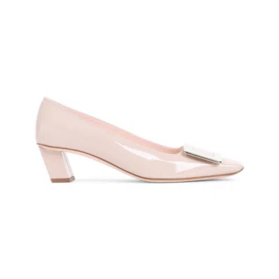 Roger Vivier Light Pink Slip On Pumps