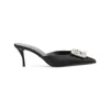 Roger Vivier Efflorescence Mules In Black