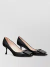 Roger Vivier Black Jacketed High Heels In Black