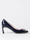 Roger Vivier Pumps  Woman Color Navy In Blue