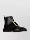 Roger Vivier Viv Ranger Embellished Patent-leather Chelsea Boots
