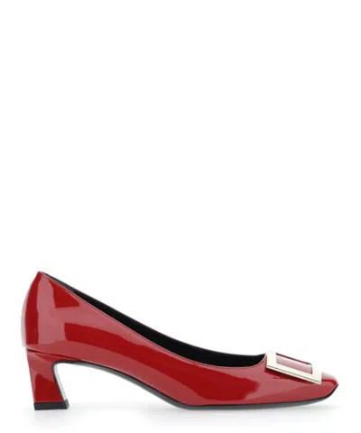 Roger Vivier Red Slip On Pumps