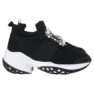 Roger Vivier Viv Run Black Sneakers
