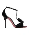 Roger Vivier Rose Vivier Sandals In Suede In Black