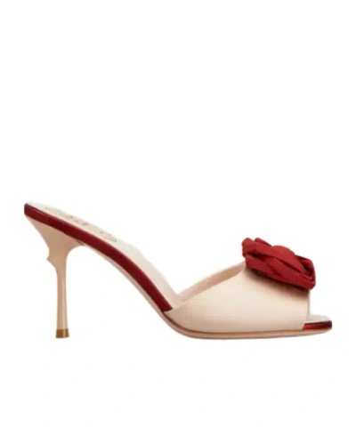 Roger Vivier Round-toe High-heeled Sandals In Pattern