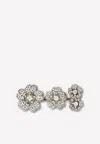 ROGER VIVIER RV BOUQUET CRYSTAL RING,REWA0140200AGKB200 METALLO