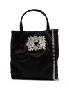 Roger Vivier Women Rv Bouquet Satin Mini Bag