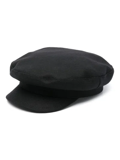 Roger Vivier Rv Broche Sailor Cap In Black