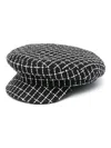 Roger Vivier Broche Sailor Cap In Black
