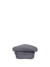 Roger Vivier Rv Broche Sailor Cap In Gray