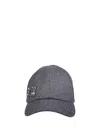 Roger Vivier Mini Flower Pearl Strass Wool Blend Cap In Gray