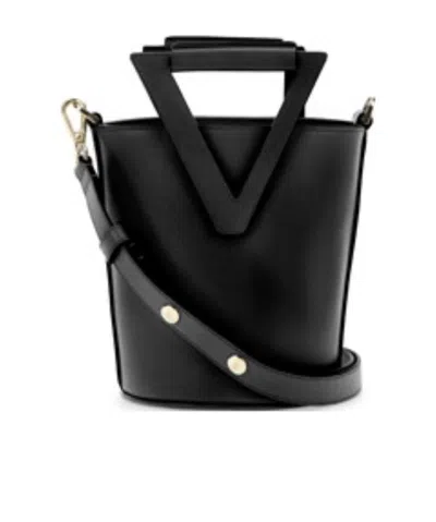 Roger Vivier Rv Small Shoulder Bag In Black