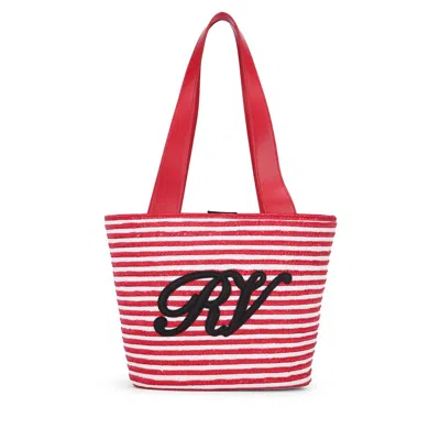 Roger Vivier Rv Straw Panier Small