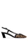 Roger Vivier Belle Vivier 45 Patent Leather-trimmed Leopard-print Pony Hair Slingback Pumps In Black