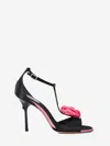 Roger Vivier Sandali Epine Rose In Black