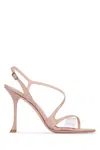 Roger Vivier Pink Open Toe Heels In B000trasparentec211collant