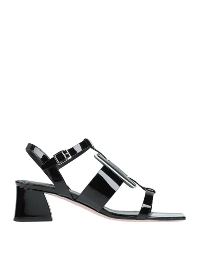 Roger Vivier Sandals In Black