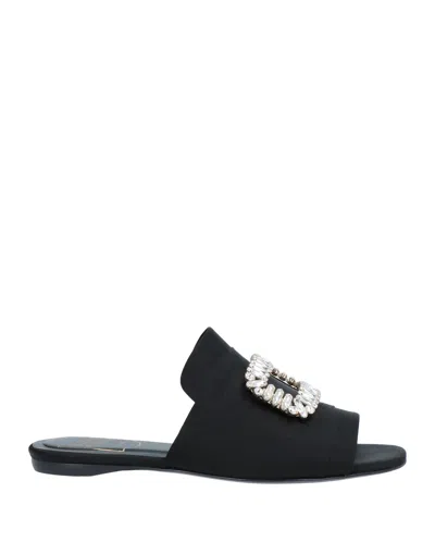 Roger Vivier Sandals In Black
