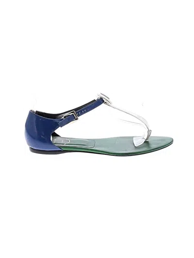 Pre-owned Roger Vivier Sandals In Green