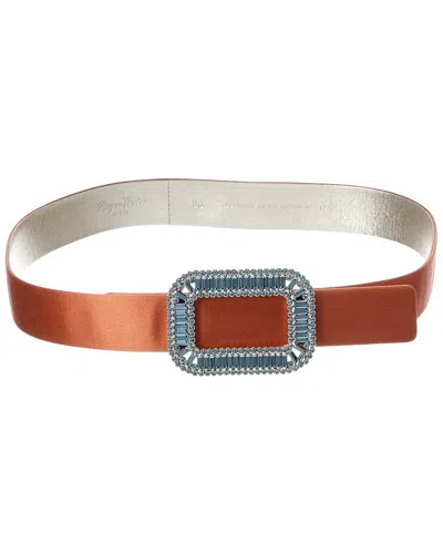 Roger Vivier Satin Belt In Transparent
