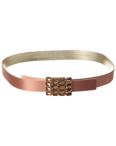 Roger Vivier Satin Belt In Pattern