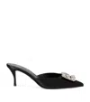 Roger Vivier Efflorescence Mules In Black