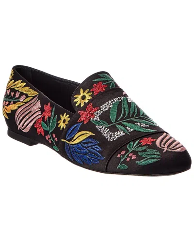 Roger Vivier Satin Loafer In Multi