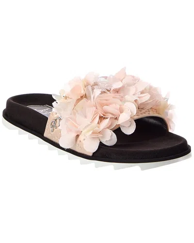 Roger Vivier Satin Slide In Pink