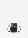 Roger Vivier Secchiello Shoulder Bag In Black