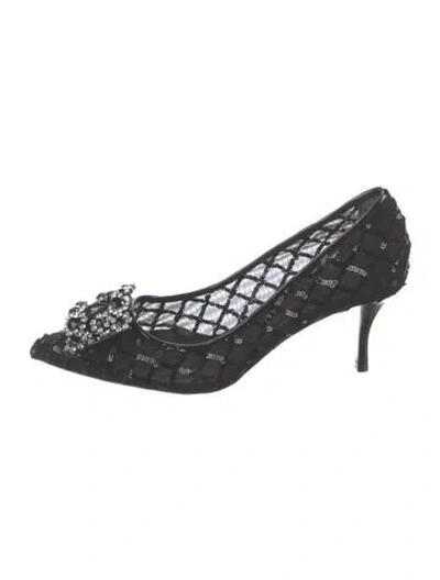 Pre-owned Roger Vivier Sequins Pumps In Blue