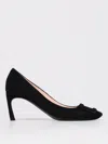 Roger Vivier Trompette 70 Metal Black Pumps In Black