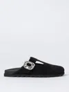 Roger Vivier Minimalist Black Flats With Rounded Toe And Low-profile Sole In Black