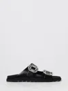 Roger Vivier Slidy Viv Black Slides In Black