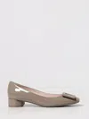 Roger Vivier Ballet Flats  Woman Color Dove Grey In Gray