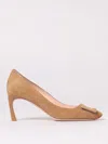 Roger Vivier Trompette Covered Buckle Dec 70 In Brown